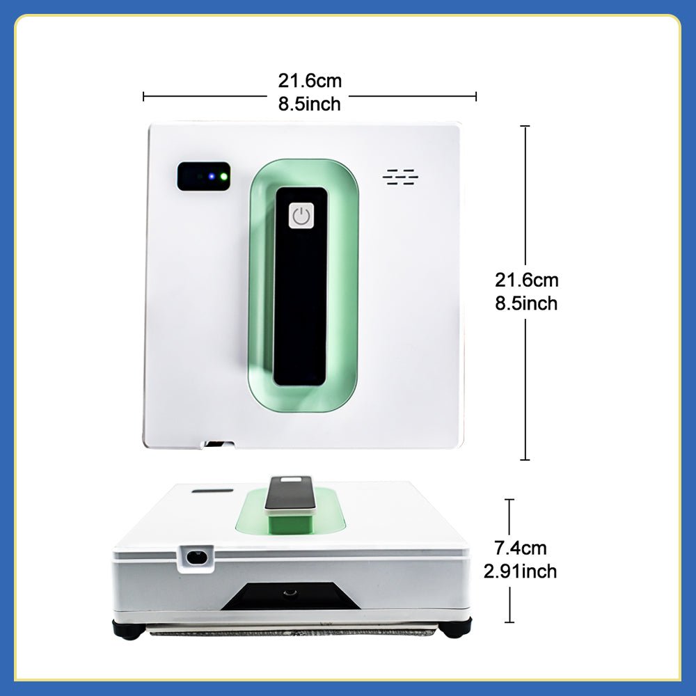 HCR - 21 Smart Window Cleaning Robot – Streak - Free ; Safe for High Windows | PuRuiKai - PuRuiKai
