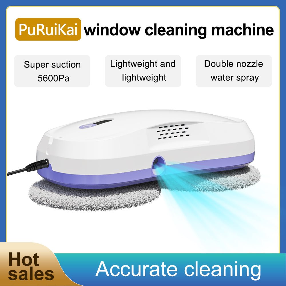 HCR - M8 Compact Dual - Spray Robot for Windows Cleaning | Puruikai Cleaning Robot Window - PuRuiKai