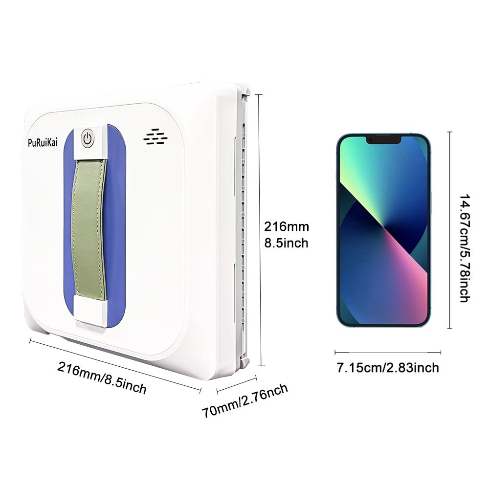 High - Efficiency PRK - 28 Intelligent Window Cleaning Robot with 4 Auto Spray - PuRuiKai