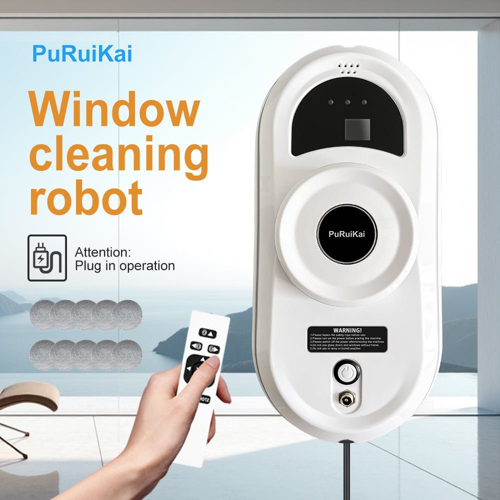 J - HCR - 01A Home and Commercial Window Cleaning Robots | High Rise Glass Cleaners - PuRuiKai