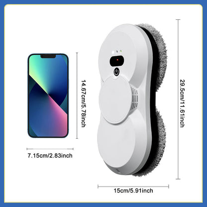 PuRuiKai HCR - 18 Ultra - Thin Smart Window Cleaning Robot with Dual Auto Spray – Slim & Upgraded Design - PuRuiKai Online Store