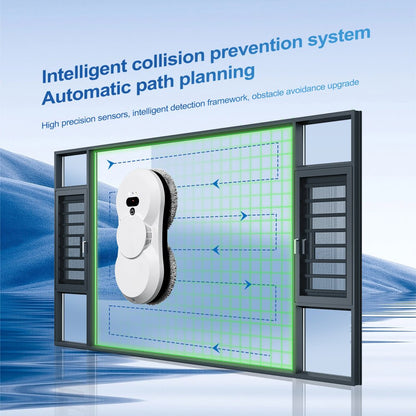 PuRuiKai HCR - 18 Ultra - Thin Smart Window Cleaning Robot with Dual Auto Spray – Slim & Upgraded Design - PuRuiKai Online Store