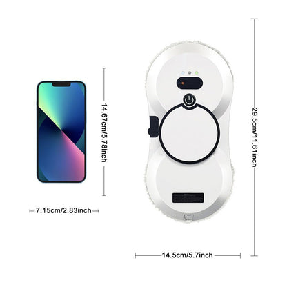 Robot lave vitre HCR - 10 ultra - fin – Nettoyeur vitre robot circulaire à pulvérisation simple - PuRuiKai